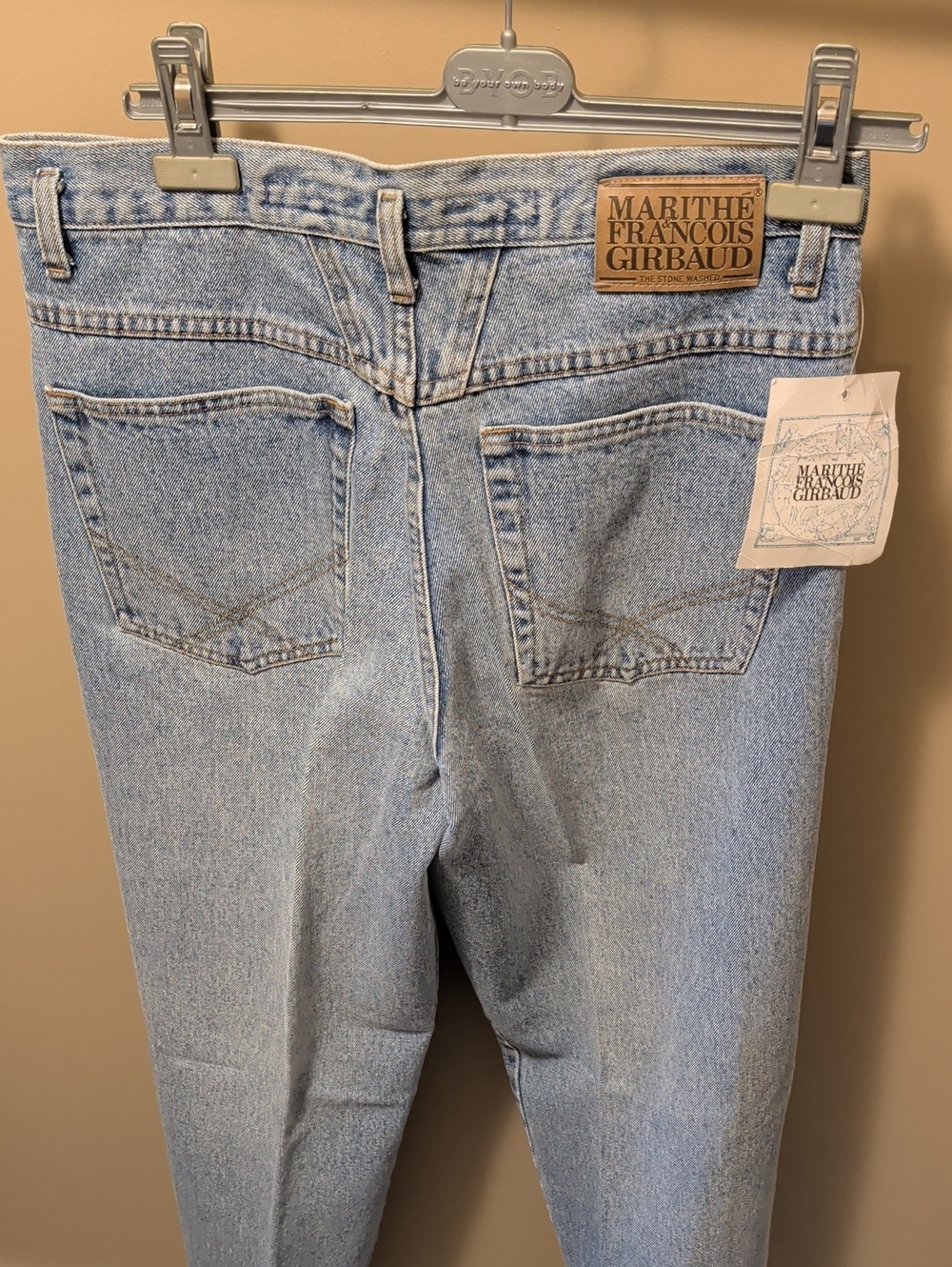 Marithe Francois Girbaud Light Blue Denim Relaxed Men's Jeans